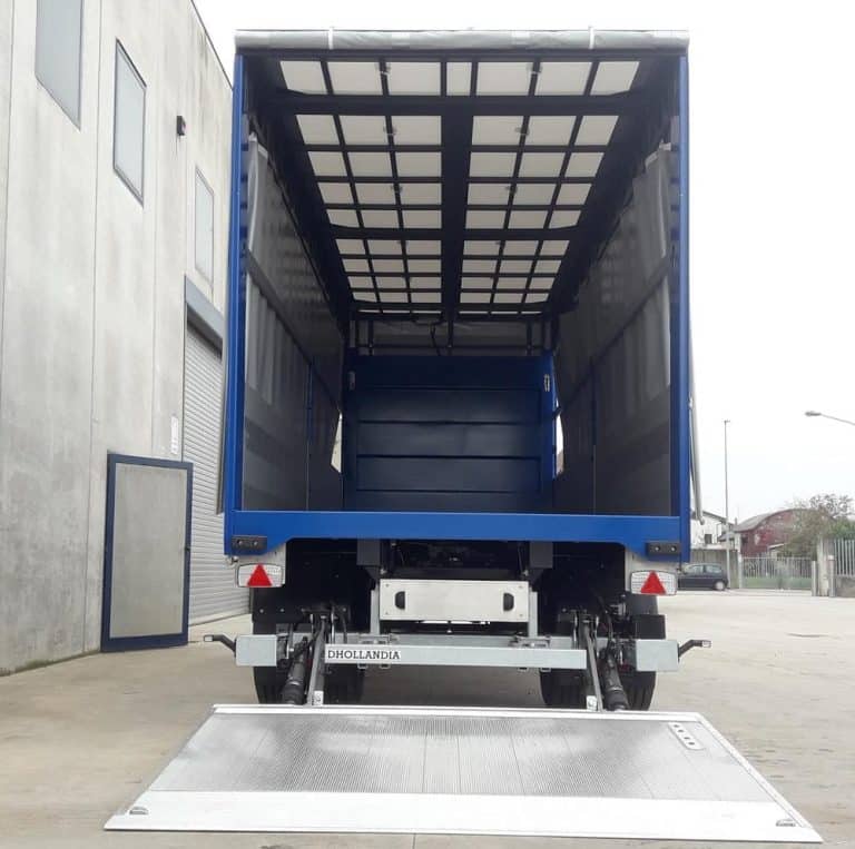 Pedane idrauliche per camion